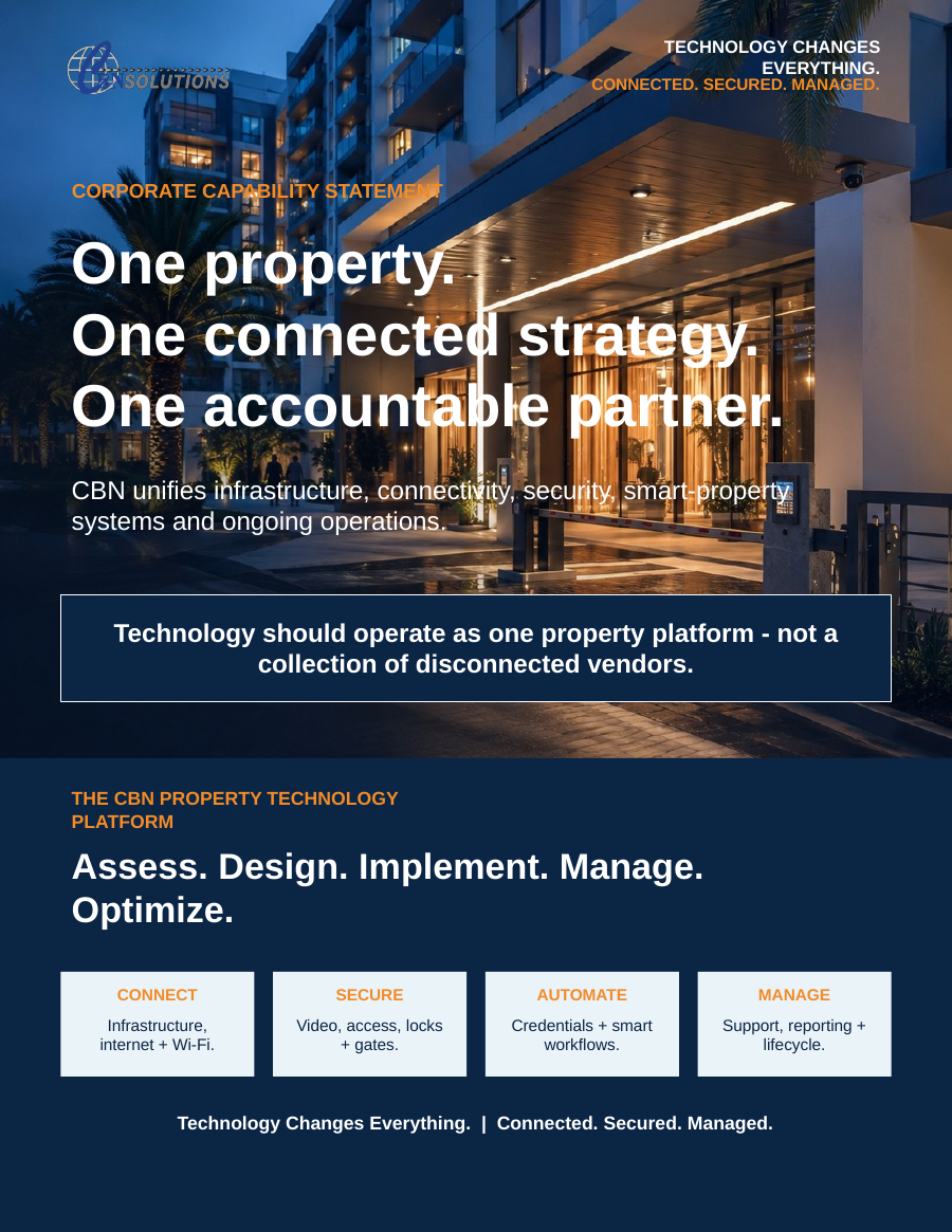 Corporate Capability Statement cover preview