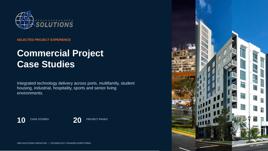Commercial Project Case-Study Portfolio cover preview
